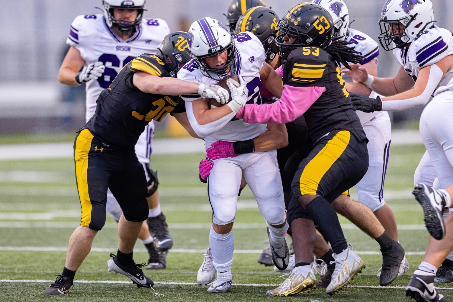 Buffalo RB fighting for more yards