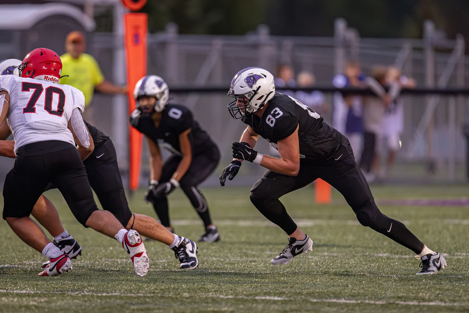 DL getting into the backfield