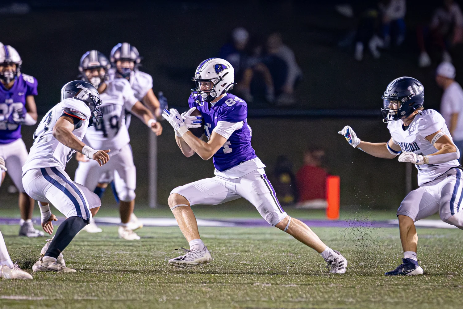 WR avoiding the defense