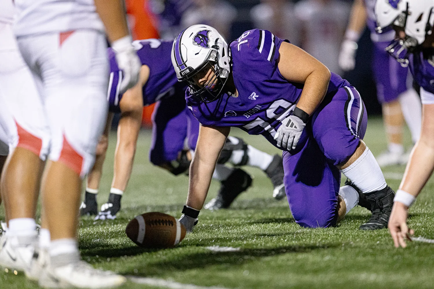 DLineman ready for the play